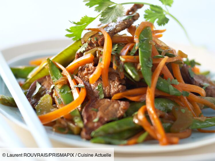 Image de Sauté de bœuf aux petits légumes